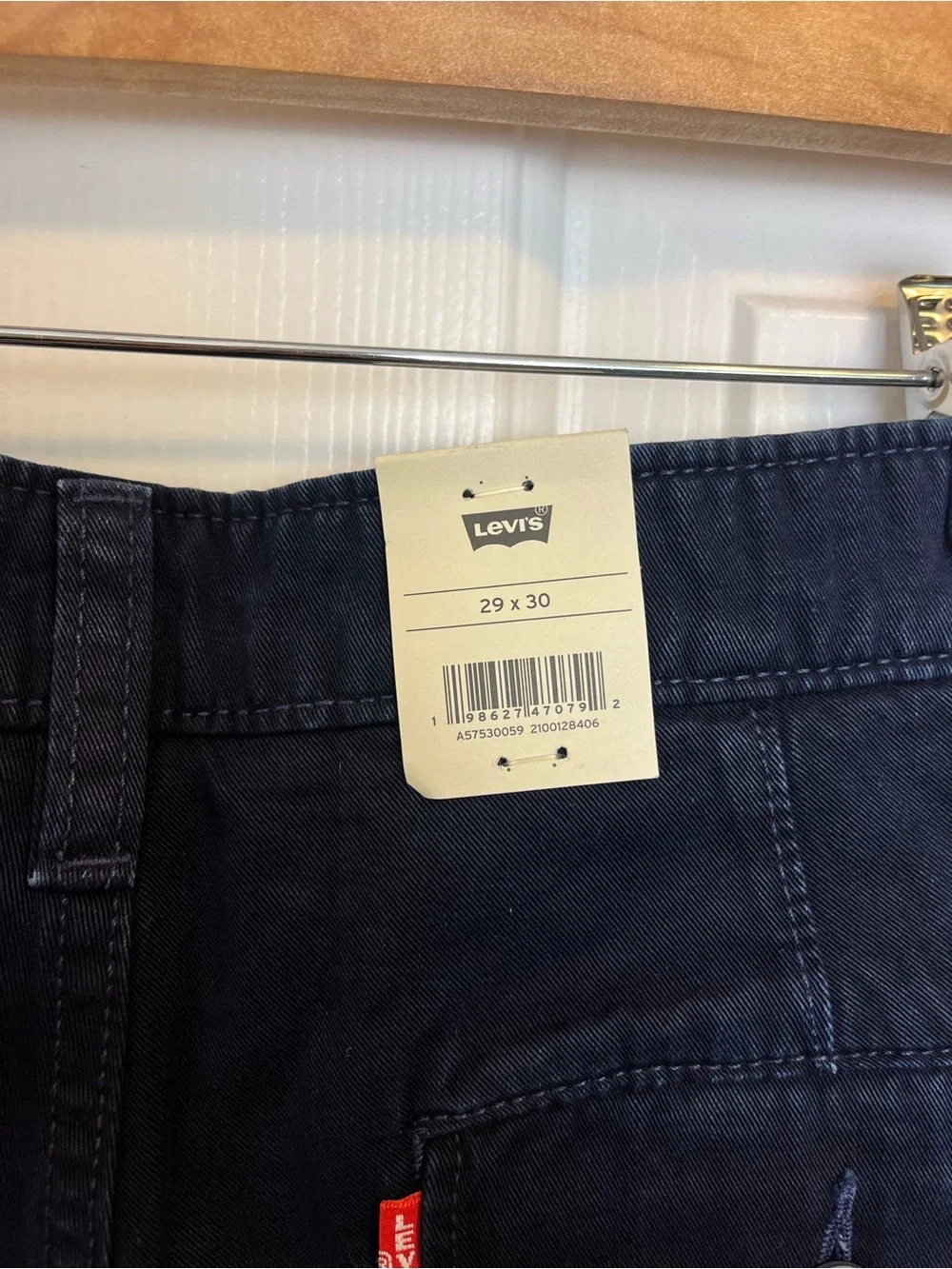 Levi's Dark Navy Casual Straight Chinos